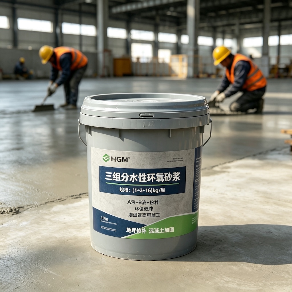 新化三组份水性环氧砂浆